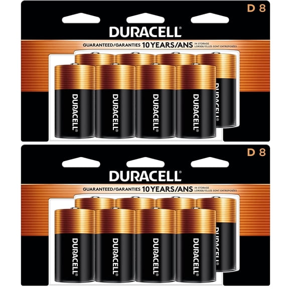 Duracell - Piles Alcalines D CopperTop avec Emballage Refermable - Pile D Durable et Polyvalente pour la Maison a