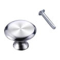 thumbnail image 2 of Boutons d'Armoire / Poignées de Tiroir / Quincaillerie de Cuisine en Acier Inoxydable pour Armoire Garde-Robe Commode / Style Champignon Moderne / 1 Pce, 2 of 6