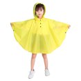 thumbnail image 2 of Kids Rain Poncho Hooded Jacket Rain Coat, 2 of 9