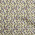 thumbnail image 1 of oneOone Polyester Spandex Yellow Fabric Asian Japanese Floral Craft Projects Decor Fabric Printed By The Yard 56 Inch Wide, 1 of 4