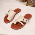 thumbnail image 4 of Tranfacy Chaussures d'Été, Sandales pour Femmes, Pantoufles Décontractées à Bout Rond pour Femmes à la Mode, Chaussures de Plage Décontractées Confortables, 4 of 4
