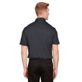 thumbnail image 2 of Men's CrownLux Performance Address MÃ©lange Polo - BLACK HEATHER - 4XL, 2 of 3