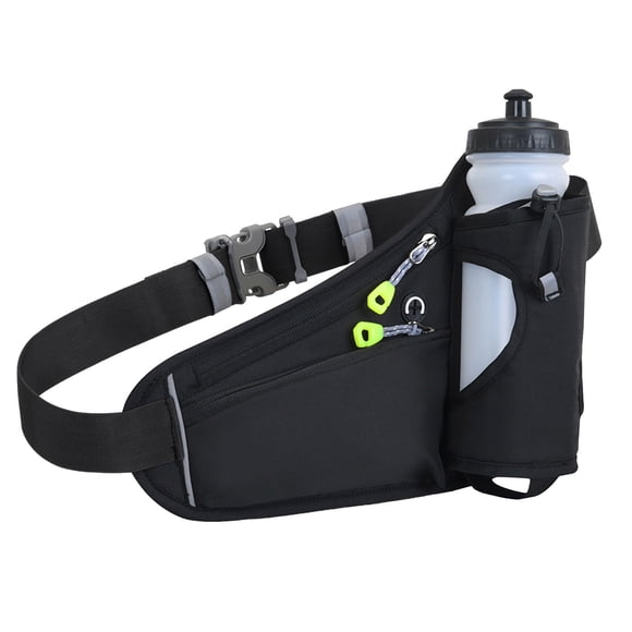 Ceinture de Course avec Porte-Bouteille d'Eau Multifonctionnelle Sac de Taille de Sport de Plein Air pour Remise en Forme Sac pour Bouteille d'Eau Porte-Bouteille d'Eau pour Bouteille d'Eau de Course Ceinture de Course Ceinture pour Bouteille d'Eau de Course