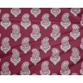 thumbnail image 5 of oneOone Polyester Lycra Red Fabric Block Craft Projects Decor Fabric Printed By The Yard 56 Inch Wide, 5 of 5