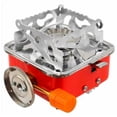 thumbnail image 3 of Amdohai Mini Réchaud de Camping Coupe-Vent Réchaud de Randonnée Pliable avec Allumage Électronique pour Intérieur Extérieur Randonnée Pique-Nique, 3 of 5