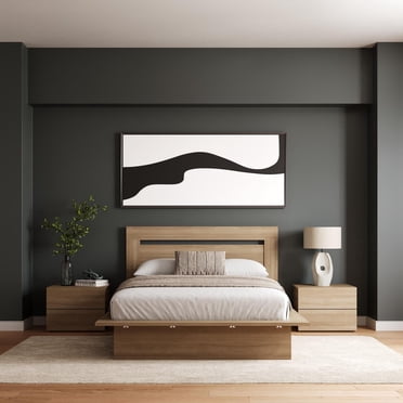 Nexera Malibu Ensemble de chambre à coucher 4 pièces