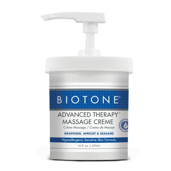 Biotone Advanced Therapy Massage Cream - 473ml (16 Ounces)