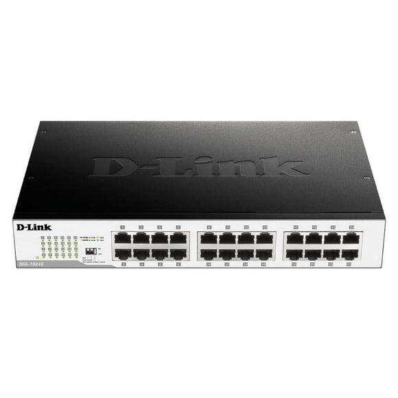 D-Link Commutateur Gigabit Non Géré à 24 Ports - DGS-1024D