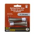 thumbnail image 1 of 3" Satin Nickel Spring Door Stop 2 Pieces, 1 of 2