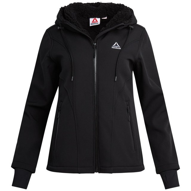 Veste softshell doublée Sherpa à capuche pour femmes Reebok