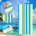 thumbnail image 4 of SuoKom Stripe Series Couverture de Plage Serviettes en Microfibre Grandes Serviettes de Bain Serviettes de Plage Serviettes de Plage en Microfibre en Liquidation, 4 of 8