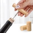thumbnail image 3 of Corkscrew Stainless Steel Opener Key And Portable T Shape Manual Opener Corkscrew For Home Bottles Opener Easy Screw In And Pull Wireless Curtain Opener War Punch Can Opener, 3 of 4