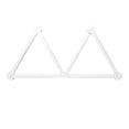 thumbnail image 1 of Mistaha Applique Murale DEL Interactive Bricolage avec Synchronisation Musicale, 44 Scènes et Contrôle Bluetooth - Lampe d'Ambiance RVB pour Salle de Jeux, Chambre, Salon - Barres d'Éclairage de Déco Maison Créatives - Blanc, 1 of 7