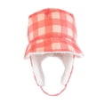 thumbnail image 1 of FlapJackKids - Chapeau Bob d'Hiver - Carreaux Buffalo Roses - Grand 4 - 6a+, 1 of 3