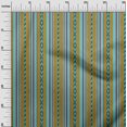 thumbnail image 2 of oneOone Silk Tabby Fabric Stripe Ikat Decor Fabric Printed BTY 42 Inch Wide, 2 of 4