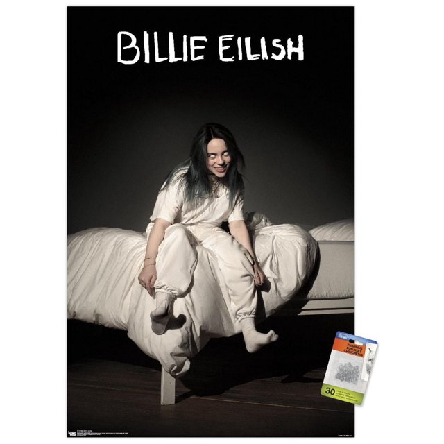 Billie Eilish - Asleep Wall Poster, 22.375" x 34" Framed