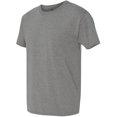 thumbnail image 3 of Hanes ComfortBlend EcoSmart T-Shirt à Col Ras du Cou pour Hommes, TG, Gris Oxford, 3 of 6