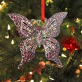 thumbnail image 1 of Wzzjkit Christmas Tree Decorations Flat Butterflies Christmas Decorations Hanging Butterflies Decorations Acrylic Keepsakes Christmas Hanging Ornament, 1 of 3