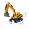 thumbnail image 3 of MZCPSYHA Children's Simulation Excavator Toy Car Track Excavator Engineering Vehicle Model Boy Excavator Simulation Engineering Vehicle, 3 of 6