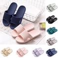 thumbnail image 4 of MIASHUI Shower Slippers Shoes for Women Beach Pool Slides Sandals Water Shoes,Beige,6, 4 of 4