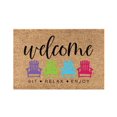 thumbnail image 1 of Doormat Blanket Home Front Door Decoration Mat AntiSlip Bottom Carpet, 1 of 4
