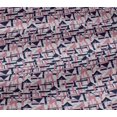 thumbnail image 5 of oneOone Viscose Jersey Fabric Square & Triangle Geometric Print Fabric By Yard 60 Inch Wide, 5 of 5