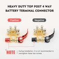 thumbnail image 5 of Connecteur de Borne de Batterie 2 Pcs pour Batteries Automobiles, 5 of 5
