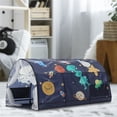 thumbnail image 3 of fastboy Tunnel de Rêve Intérieur Maisonnette de Jeu pour Garçons Filles Rideaux Tente de Lit pour Enfants B, 3 of 5