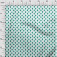 thumbnail image 3 of oneOone Rayon Sea Green Fabric Poker Card Craft Projects Decor Fabric Printed By The Yard 56 Inch Wide, 3 of 4