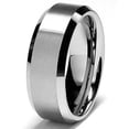 thumbnail image 2 of 8MM High Polish / Matte Finish Men's Tungsten Ring Wedding Band, 2 of 5