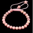 thumbnail image 3 of ORUYROP Massive Beads Natural 8mm Gemstone Bracelets Healing Power Crystal Macrame Adjustable 7-9 Inch, 3 of 4