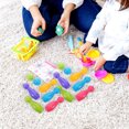 thumbnail image 4 of OUNONA 1 Set Bowling Pins Toy Bowling Set Plastic Multi-colored Skill Development, 4 of 8