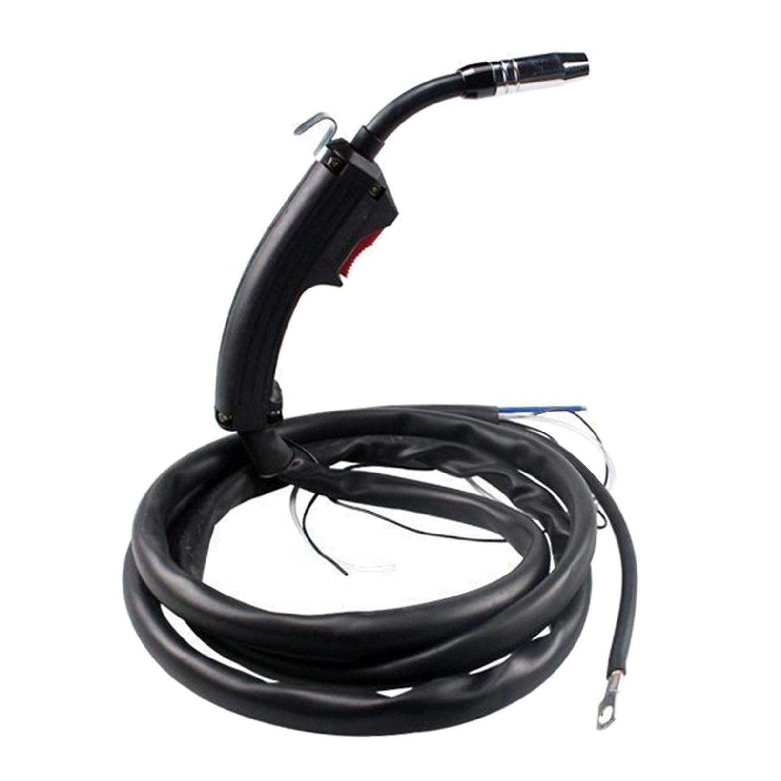 Tachiuwa 2M Torch MIG Welding Gun Air-Cooled Euro Connector MB 14AK Nylon Handle Design 2Meter