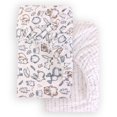 thumbnail image 3 of 2-Pack Jersey Mini Fitted Crib Sheets, Woodland, 3 of 9