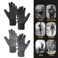 thumbnail image 4 of Winter Warm Gloves Touchscreen Fleece Waterproof Cycling Gloves, 4 of 8