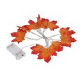 thumbnail image 3 of Maple Leaves String Light, Easy Hanging 5.4ft Flexible Thanksgiving Decorion Light  For Outdoor Tent, 3 of 8