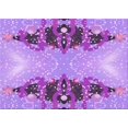 thumbnail image 1 of Ahgly Tapis Rectangulaire Lavable en Machine Intérieur Transitionnel Orchidée Foncée Violet, 3 Pieds x 5 Pieds, 1 of 7