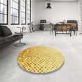 thumbnail image 4 of Ahgly Tapis Rectangulaire Lavable en Machine Intérieur Transitionnel Orange Foncé, 8 Pieds x 12 Pieds, 4 of 7