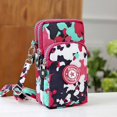 thumbnail image 1 of Sac de Cellulaire pour Femme avec Grande Capacité, Sangle de Poignet, Design Imprimé pour Extérieur, École, Bureau, Trajet, 1 of 2