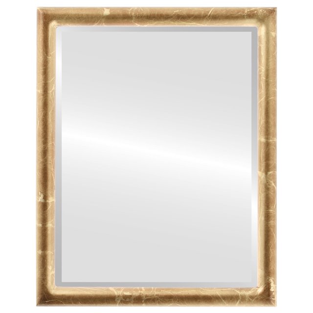 Miroir Encadré Pasadena - Or Champagne