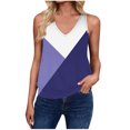 thumbnail image 1 of Birdeem Camisole pour Femmes Femmes T-Shirt à Imprimé Floral Col en V Sans Manches, 1 of 9