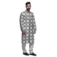 thumbnail image 2 of Atasi Kurta Imprimé de Designer pour Garçons Ensemble Kurta Pyjama Décontracté Vêtements d'Été, 2 of 5