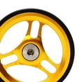 thumbnail image 1 of pitrice Vélo Pliant Roue Facile EZ Roues pour Voyage Porte-Bagages Or, 1 of 9