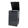 thumbnail image 1 of Backyard Lifestyles - Single Refuse Shed - Large - Dark Grey (33"x39"x49"), 1 of 6