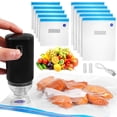 thumbnail image 3 of QJUHUNG Handheld Vacuum Food Sealer Machine Cordless for Zipper Bags and Food Saver Fresh Vacuum Seal Containers, 3 of 9