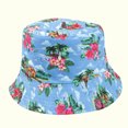 thumbnail image 2 of Matching Family Swimsuits Summer Sun Protection Fashion Flower Outdoor Sun-hat Fisherman Bucket Hat Cap, 2 of 4