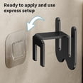 thumbnail image 4 of TopLLC Closet Organizers and Storage, Bathroom Slipper Rack Bathroom Hanging Slide Rack Slipper Hanging Rack Slipper Shoe Rack Wall Mounted Shoe Rack Shoe Perforated Shoe slipper rack, 4 of 6