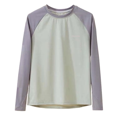 MEZZALL Child T Shirts Long Sleeve Athletic T-Shirt Tshirts Boys Girls Shirt For Kids 2T To Youth Breathable Toddler Dailywear, Army Green, 5-6 Years