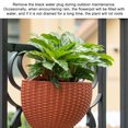 thumbnail image 2 of Xingzhi Stylish And Durable For Plastic Flowerpot Easy To Install Wall Plastic Pot Grey 1 Pc, 2 of 6