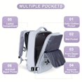 thumbnail image 3 of Multifunctional Travel Backpack, Airline Approved Waterproof Casual Daypack, Carry On, 3 of 5